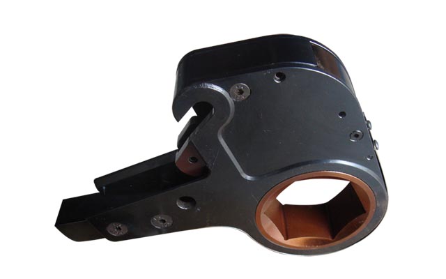 超薄中空式液壓扭矩扳手工作頭數據表