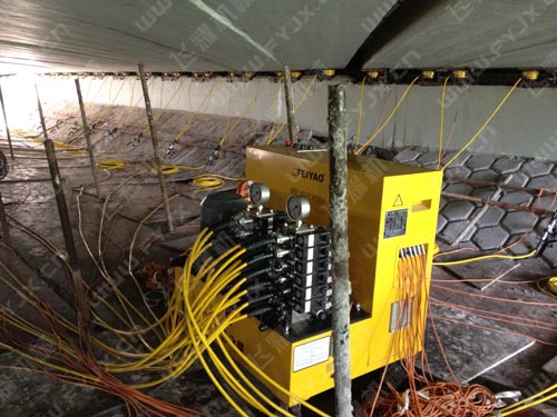 多點同步系統現場施工圖